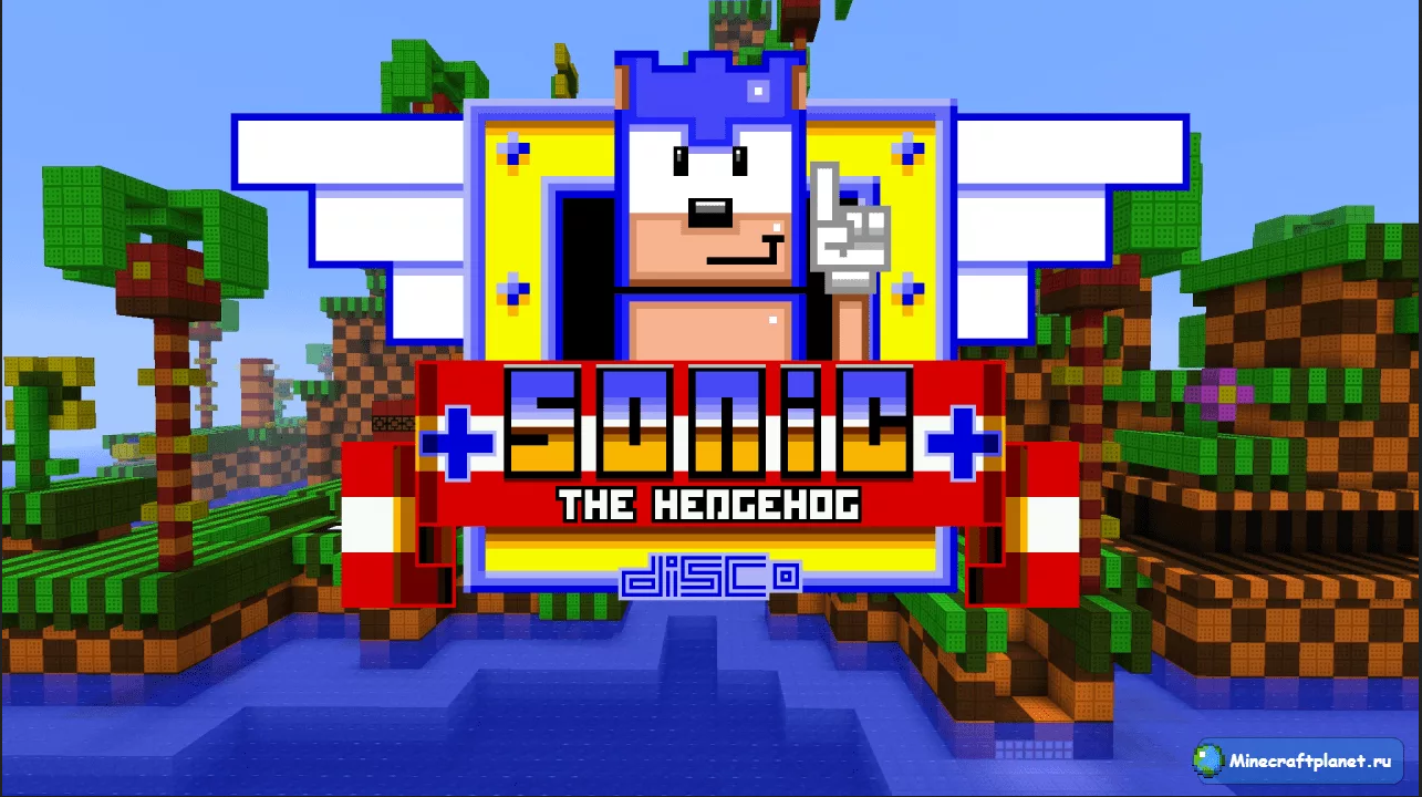 Sonic World в Minecraft от Тёмы